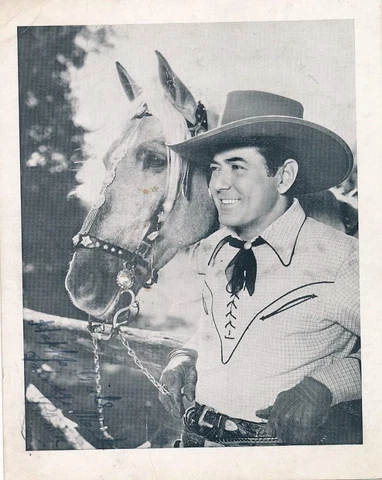 Johnny Mack Brown- Vintage Signed Photograph Cover