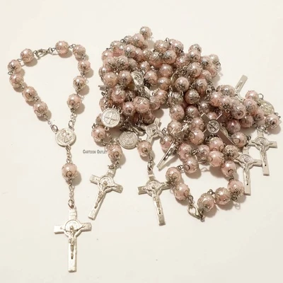 10 Recuerdos Bautizo Rosita Bautizo Favores Quinceañera Rosario BabyShower Foto 1 de 4