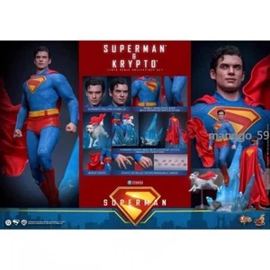Hot Toys 1/6 MMS812 1/6 Super Man Superman & Krypto 2025 China Joy Version Neu - Bild 1 von 20
