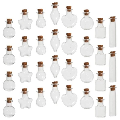  48 Pcs Mini Bottle Party Favor Kleine Weckgläser -Gläser Mini-Gläser Mit Deckel - Bild 1 von 4