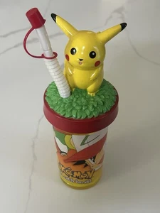 Vintage 1998 Nintendo Pokemon Lidded Cup- Great Condition! - Picture 1 of 5