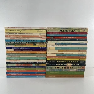 Lot of 45 Different Vintage Golden Guide Nature Books - Bild 1 von 4