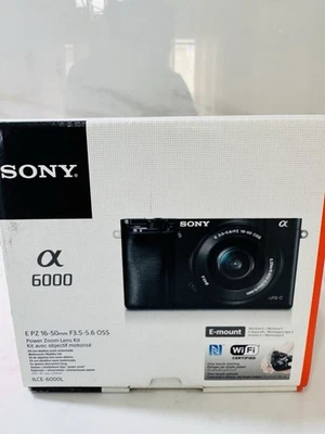 Sony Alpha A6000 Mirrorless Digital Camera With 16-50mm Lense SILVER BRAND NEW - Image 1 of 4