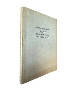 Kant und das Problem der Metaphysik. Heidegger, Martin: - Bild 1 von 1