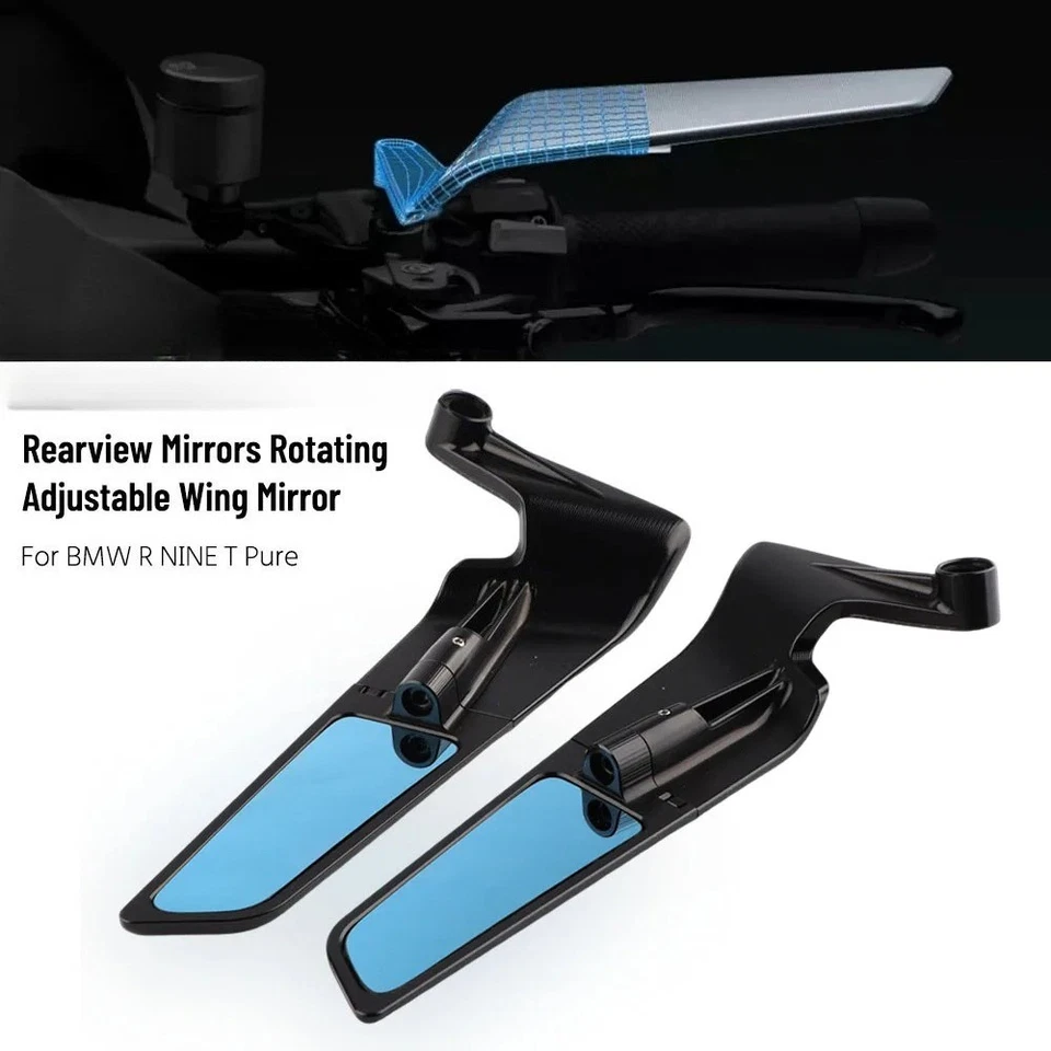 Espejos retrovisores laterales para BMW RnineT RNINET R NINE T R NineT Pure 17-24 Foto 1 de 4