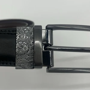 Neu mit Etikett Robert Graham Barolo Wendegürtel Leder Herren Größe 36 schwarz braun - Bild 1 von 6