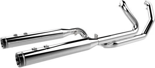 Khrome Werks 2:2 Exhaust 2-Step Crossover Chrome Harley FL Touring 09-16 Foto 1 de 1