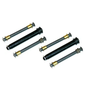 Door Hinge Rebuild Bushing Pin Rollers Kit 2 Hinge 1968-72 Chevelle Skylark 442 - Picture 1 of 9