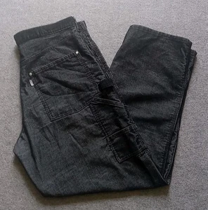 Vintage Levi’s Silvertab Cord Zimmermann Hose Herren 36x31 Baggy Unregelmäßig - Bild 1 von 15