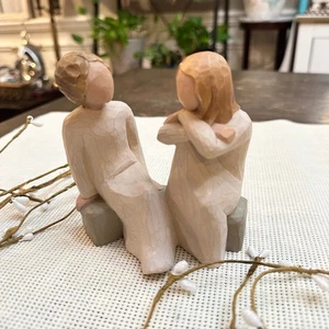 Demdaco Willow Tree "Heart And Soul" Susan Lordi 2002 Vintage Women in Convo - Bild 1 von 6