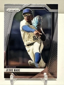 Béisbol Panini Prizm 2025 hecho por Jesús #80 Brewers radiocontrol - Imagen 1 de 2
