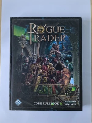 Games Workshop Warhammer 40K Rouge Trader Roleplaying Rulebook FFG Damaged Spine - Image 1 of 3