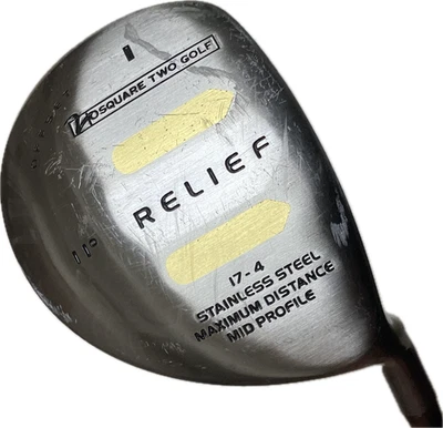Club de golf Square Two Offset Relief Driver 11° varilla de acero flexible regular, #1, diestro Foto 1 de 4