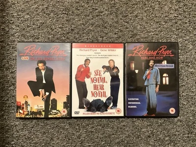 Richard Pryor Live Stand Up - See No Evil Hear No Evil - PAL UK Region 2 DVD - Image 1 of 3