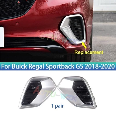 For Buick Regal Sportback GS 2018-2020 Front Bumper Bezel Accessory Cover 2PCS - Image 1 of 4