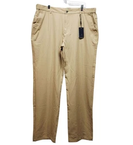 Mens Maelreg Proflex Khaki Chino Pants Size 42x34 - Picture 1 of 10