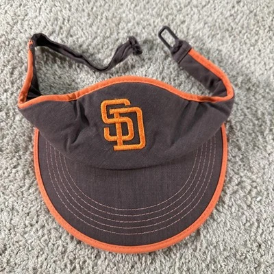 De Colección San Diego Padres Visera Gorra Hombres Marrón Naranja Deportes Especialidades Años 80 MLB Foto 1 de 3