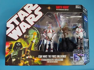 STAR WARS FORCE UNLEASHED DARTH VADER W/ INCINERATOR TROOPERS WALMART EXCL 30TH - Picture 1 of 8