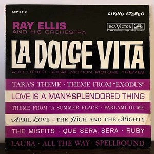 RAY ELLIS - La Dolce Vita (1961 Living Stereo) - 12" Vinyl Record LP - VG+ - Picture 1 of 3
