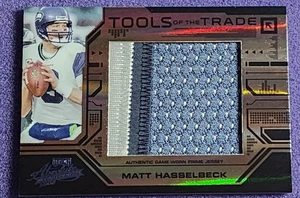 Matt Hasselbeck 2008 Absolute Mem #TOTT Tools of the Trade 1/5 Game Worn 3 Color - Bild 1 von 8