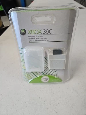 OFFICIAL MICROSOFT XBOX 360 64mb MEMORY CARD UNIT  NEW SEALED - Image 1 of 2