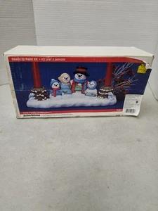 Wee Crafts Schnee Familie Kerzenhalter 21801 Zum Selbermachen Farbe Kit Neu im Karton Akzente unbegrenzt - Bild 1 von 5