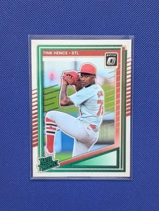 St Louis Cardinals - Tink Hence Rated Prospect Optic - 2025 Donruss Baseball - Picture 1 of 2