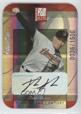 Donruss Elite Turn of the Century 2002 troquelado/150 Tom Shearn novato automático radiocontrol Foto 1 de 2