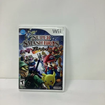 Super Smash Bros. Brawl Nintendo Wii Video Game CIB Complete In Box With Manual - Image 1 of 4