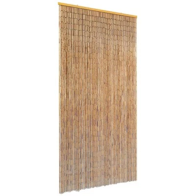 Cortina de puerta insecto bambú 35,4"x86,6" Foto 1 de 4