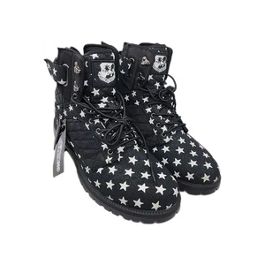 Vlado Footwear Herren Atlas II Stiefel NS Black Star PU & Cordura Mesh Stiefel US 12 - Bild 1 von 14