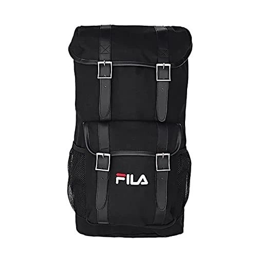 Mochila Fila para hombre talla OS, color: negro/blanco/rojo chino Foto 1 de 1