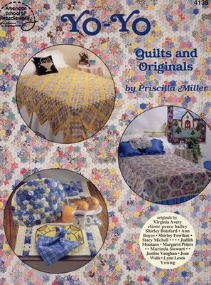OOP!VTG!BEAUTIFUL YO-YO QUILTS & ORIGINALS!! - Image 1 of 2
