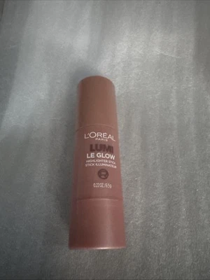 L'OREAL Lumi Le Glass 640 Glowy Sparkling Rose Highlighter Stick 0.17 oz - Image 1 of 3