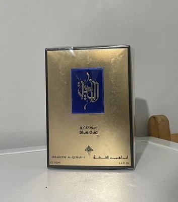 IBRAHIM AL QURASHI BRAND NEW Blue Oud Ibraheem Al Qurashi EDP Unisex 100ML NEW AND SEALED