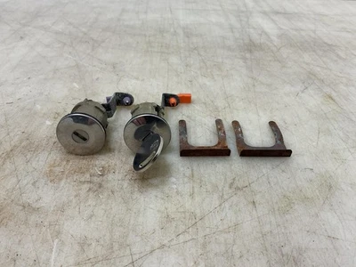 Jeep TJ Wrangler 2 Matched Half Door Lock Cylinders w Key 2003-2006 52053 - Image 1 of 4