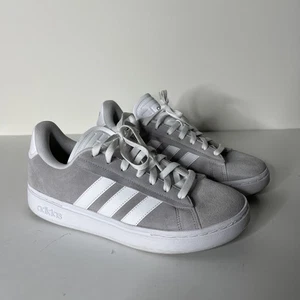 Adidas Grand Court Alpha grau Wildleder Turnschuhe Größe 9,5 - Bild 1 von 8