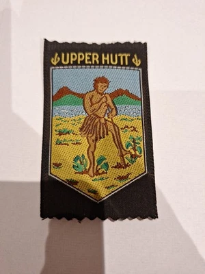 Scout Badge New Zealand UPPER HUTT  48mm Ribbon (C) - Image 1 of 2