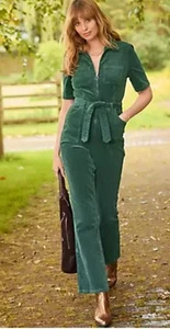 Joe Browns Green Cord Jumpsuit Stunning Brand New Sold Out - Picture 1 of 5