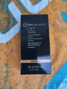 Beauticontrol CC Creme Color Correction Creme Broad Spectrum SPF 20 DARK - Picture 1 of 2