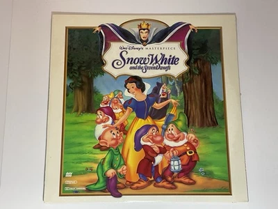 Walt Disney Snow White And The Seven Dwarfs Laser Disc Movie Sealed - Image 1 of 4