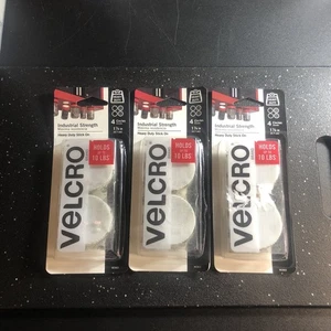 Velcro Heavy Duty Industrial 4 90363 Circles 1 7/8 Inch - Picture 1 of 2