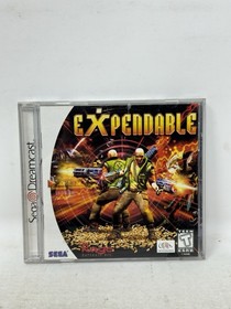 Expendable (Sega Dreamcast, 1999) CIB Tested & Working