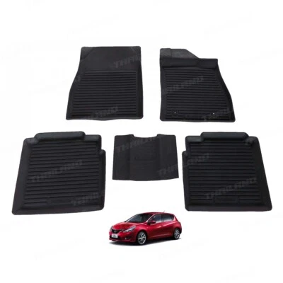 Fits Nissan Pulsar Sylphy Sedan 2012 - '16 RHD Rubber 3D Floor Mat Carpets - Imagem 1 de 4