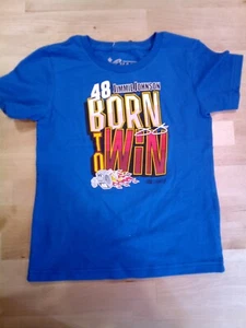 Youth Jimmie Johnson #48 NASCAR Cool Boys Kids Tee Shirt Size 4T NWT - Picture 1 of 6