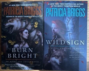 Complete Series Set ALPHA AND OMEGA 1-6 Patricia Briggs Lot - Picture 1 of 1