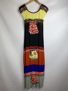 Save The Queen ladies colorblock short sleeve dress size M  - Picture 1 of 16