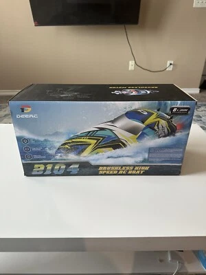 deerc brushless high speed rc boat - Image 1 of 4