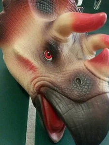 Dinosaur puppet Head 7.5 inches long - Picture 1 of 8