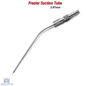 Dental Frazier Suction tube 2.67mm Aspirator Surgical ENT Ear Nose Instruments - Picture 1 of 5